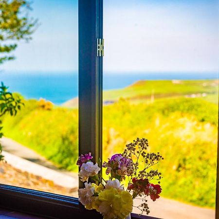 Polrunny Farm Elderberry Cottage With Sea View Boscastle Exterior foto