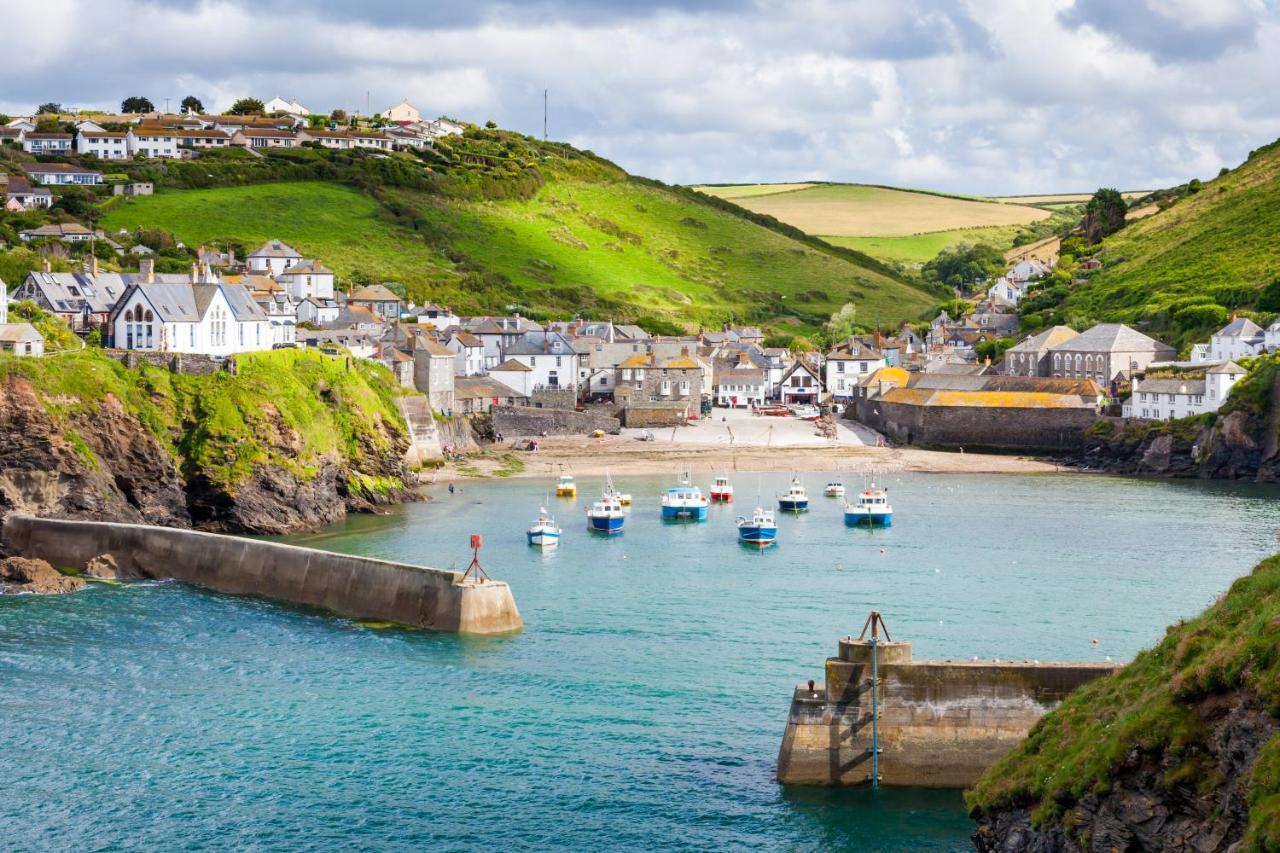 Polrunny Farm Elderberry Cottage With Sea View Boscastle Exterior foto