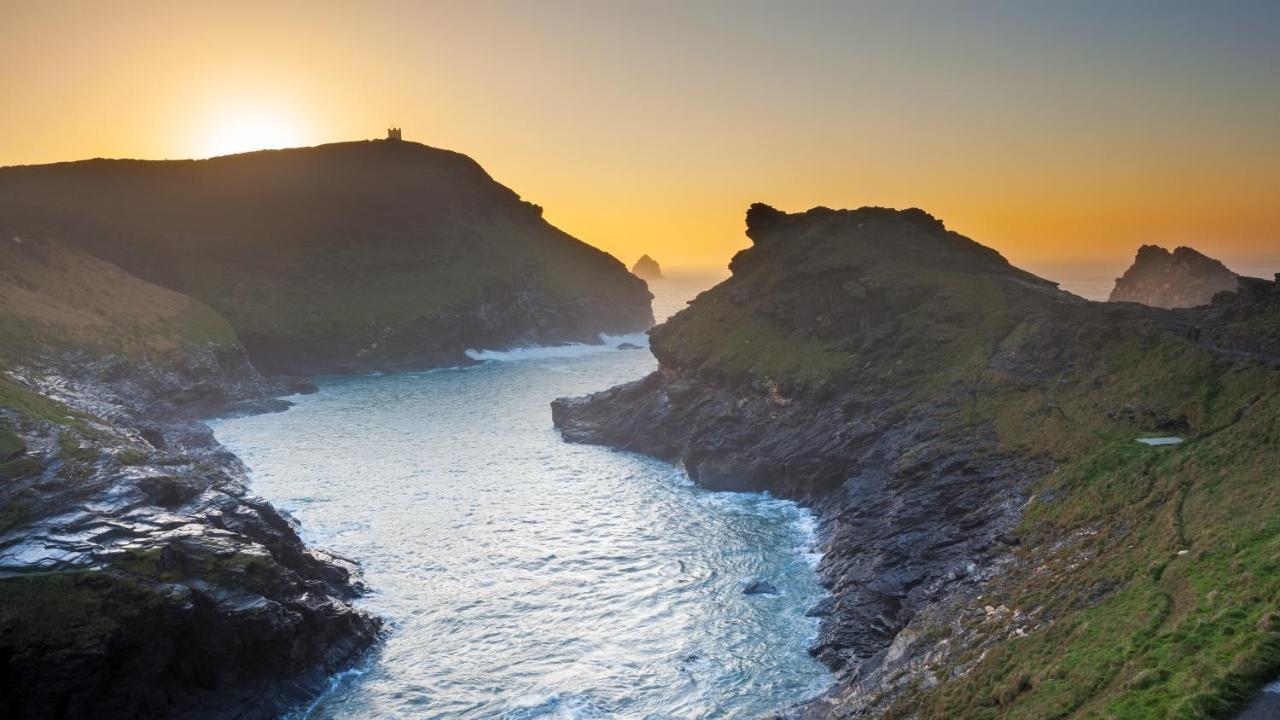 Polrunny Farm Elderberry Cottage With Sea View Boscastle Exterior foto
