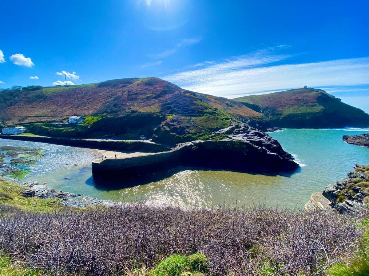 Polrunny Farm Elderberry Cottage With Sea View Boscastle Exterior foto