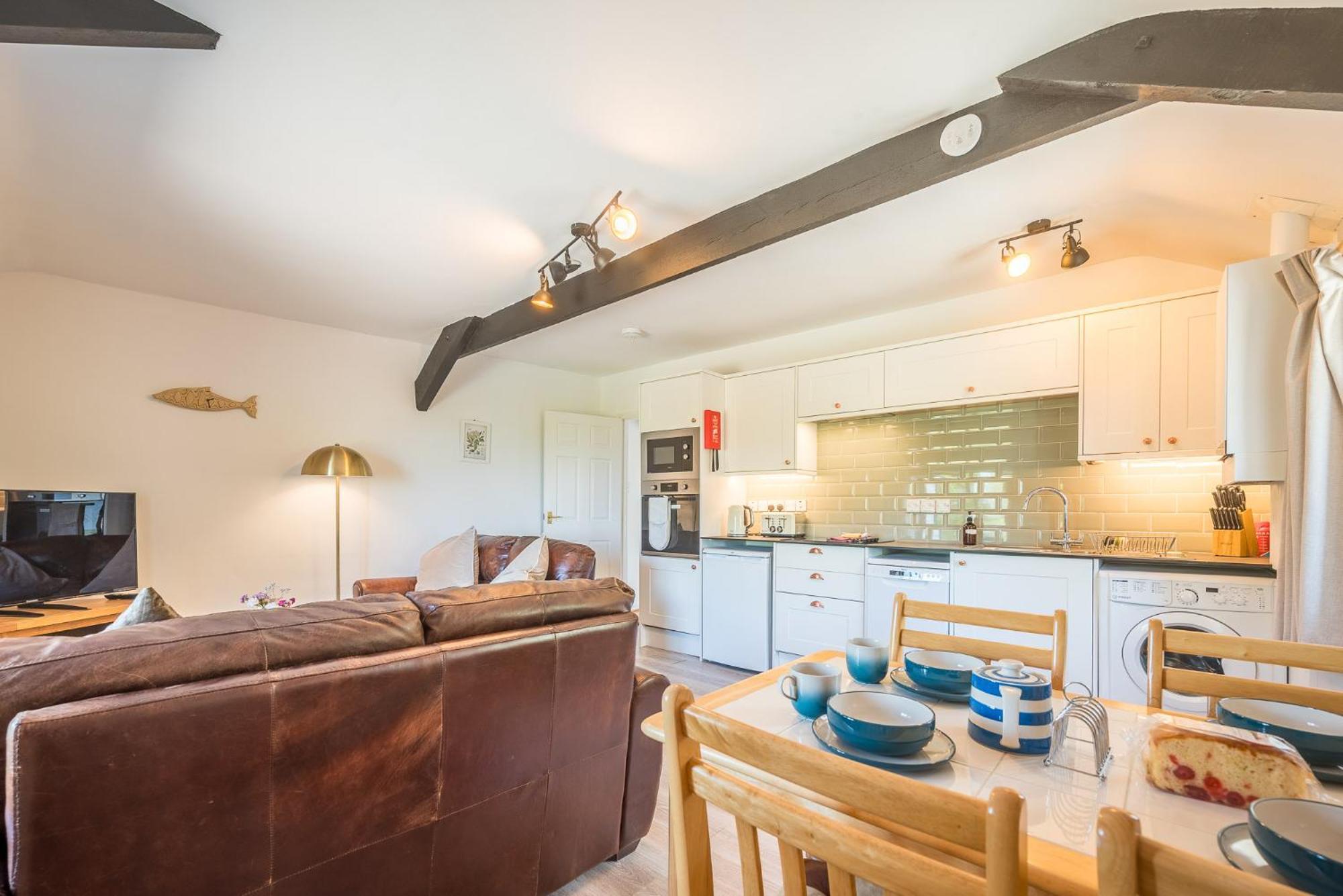 Polrunny Farm Elderberry Cottage With Sea View Boscastle Exterior foto