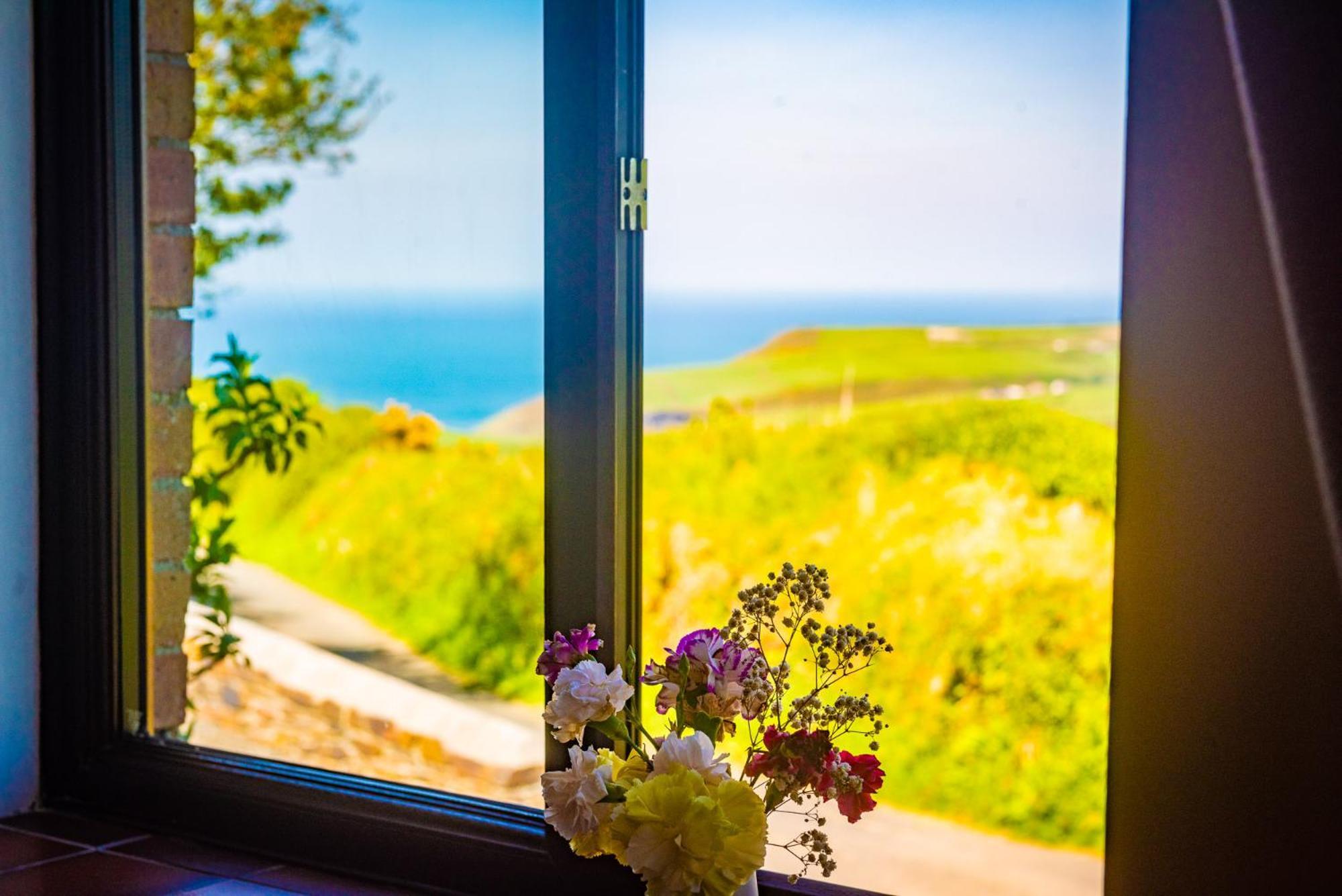 Polrunny Farm Elderberry Cottage With Sea View Boscastle Exterior foto